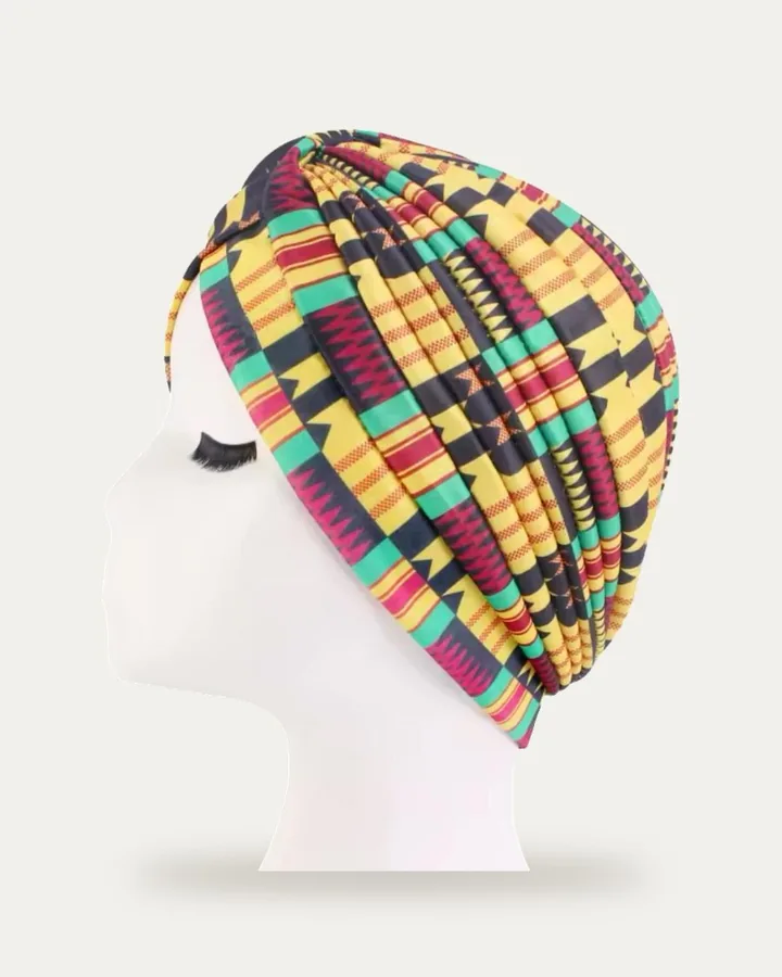 Bonnet kente, motif ghanéen, Proli, Proli Cotonou