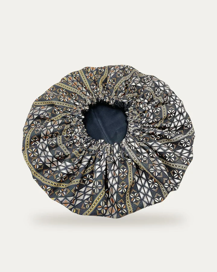 Bonnet de nuit en satin imprimé, Proli, Proli Cotonou