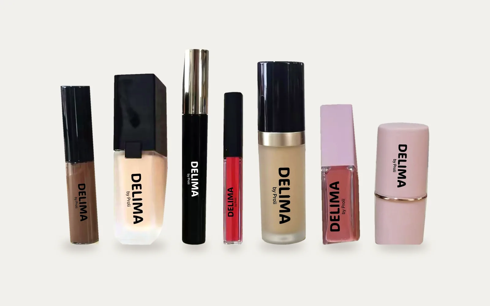 La ligne de maquillage DELIMA by Proli